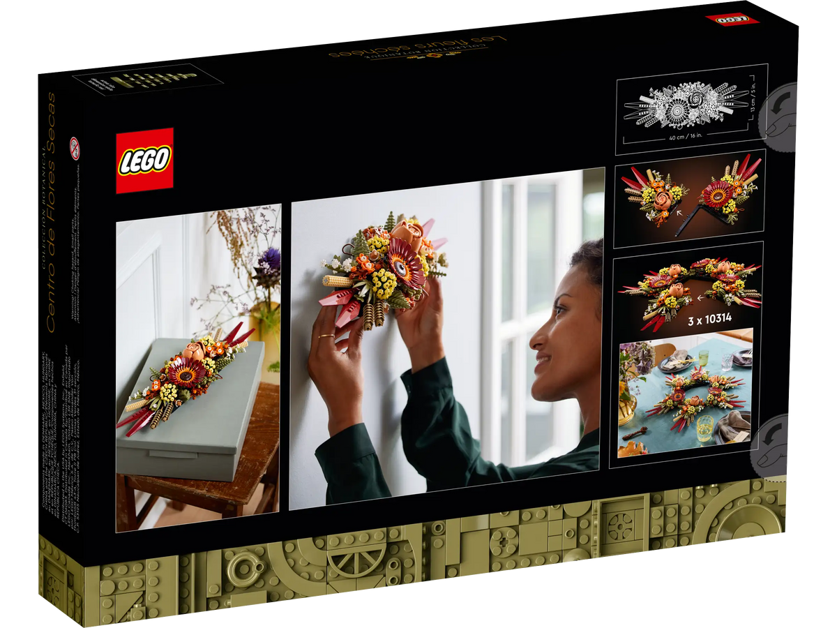 LEGO Icons: The Botanical Collection 10314 Dried Flower Centerpiece