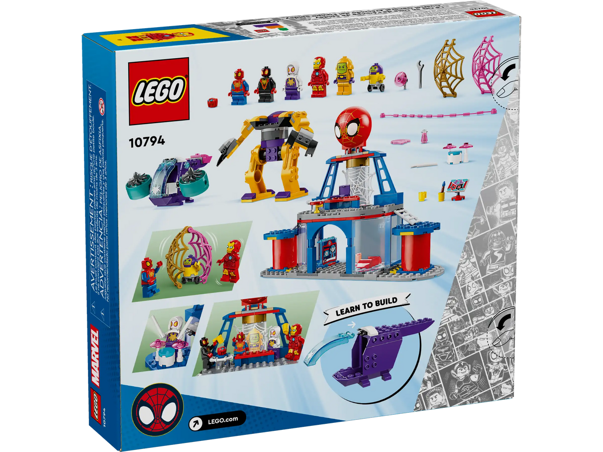 LEGO Marvel 10794 Team Spidey Web Spinner Headquarters