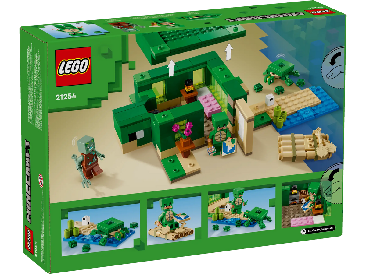 LEGO Minecraft 21254 The Turtle Beach House
