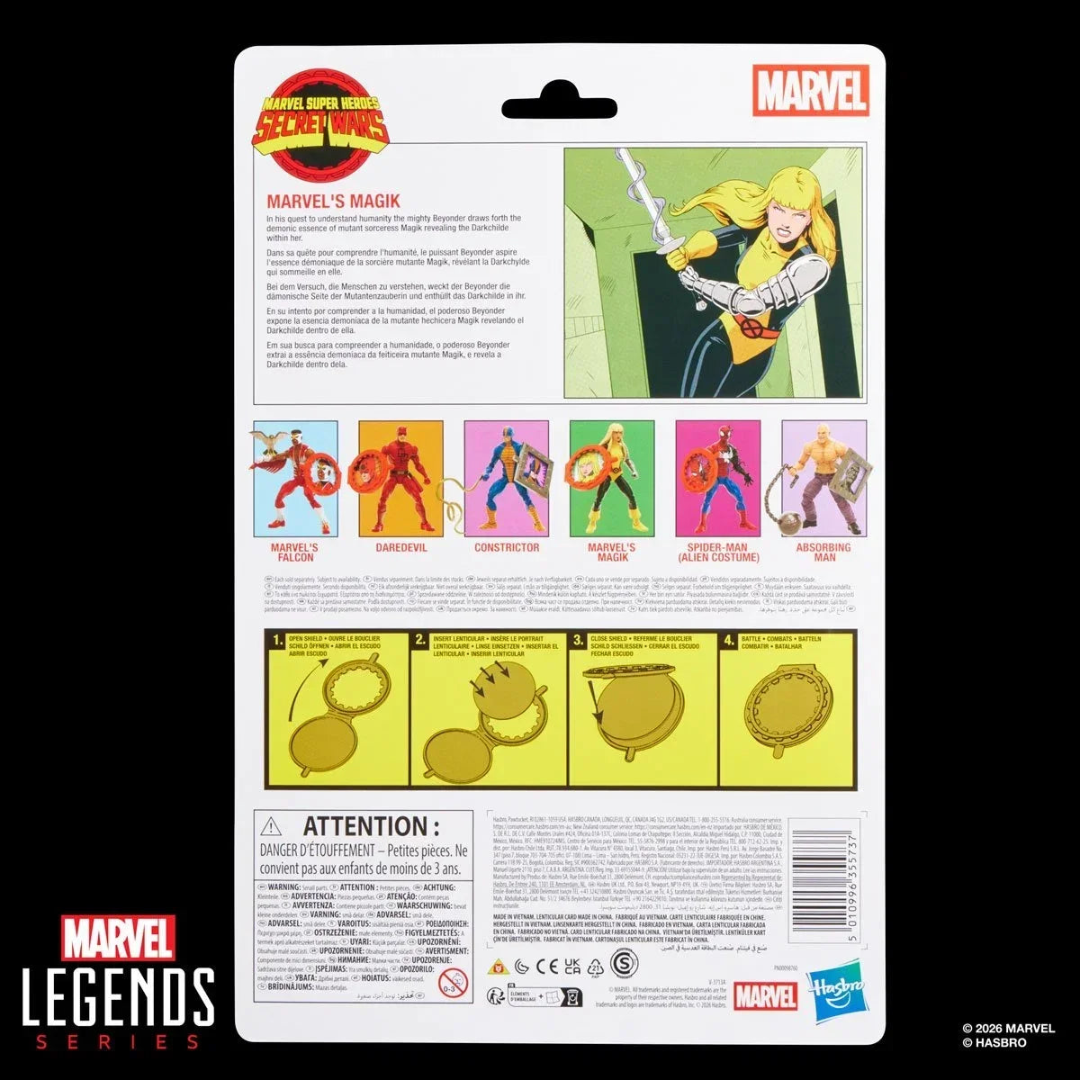 Secret Wars Marvel Legends Marvel’s Magik 6-Inch Action Figure