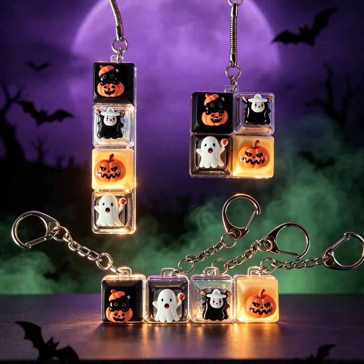 Halloween Fidget Keychain