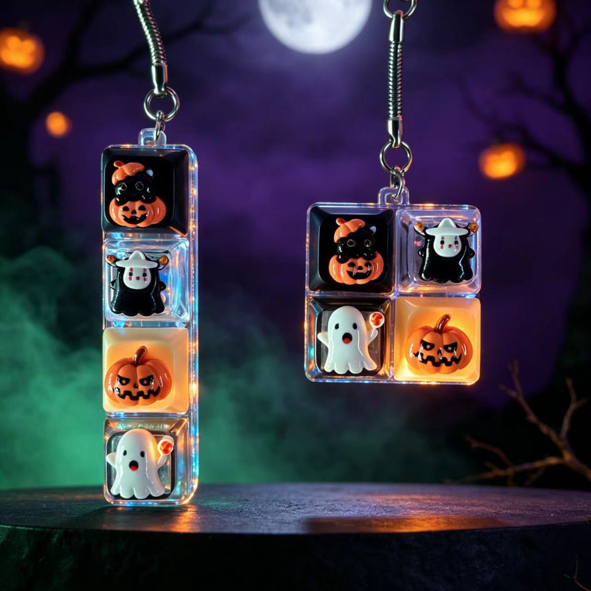 Halloween Fidget Keychain